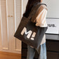 Letter Printed Shouder Bags Canvas Totes Bags - Congratulations You Are an Inventor -Gifts and Swag