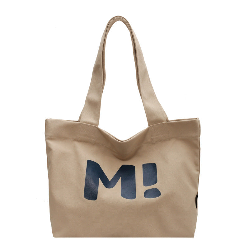 Letter Printed Shouder Bags Canvas Totes Bags - Congratulations You Are an Inventor -Gifts and Swag