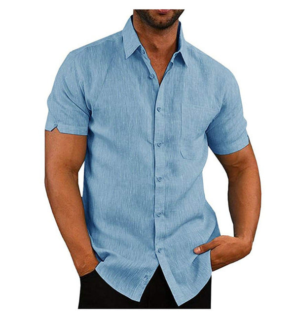 Men Short Sleeve Summer Solid Shirt - Congratulations You Are an Inventor -Gifts and Swag