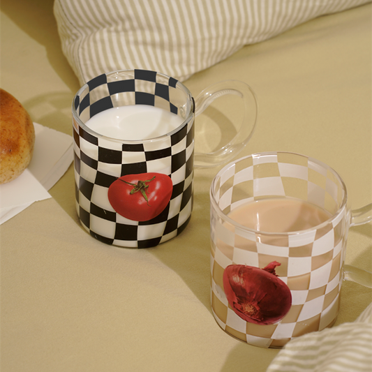 Checkerboard Retro High Temperature Printed Glass - Congratulations You Are an Inventor -Gifts and Swag