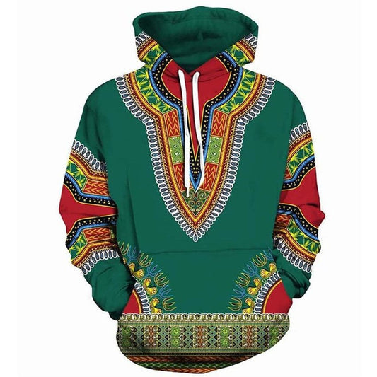 Ethnic print sweatshirt