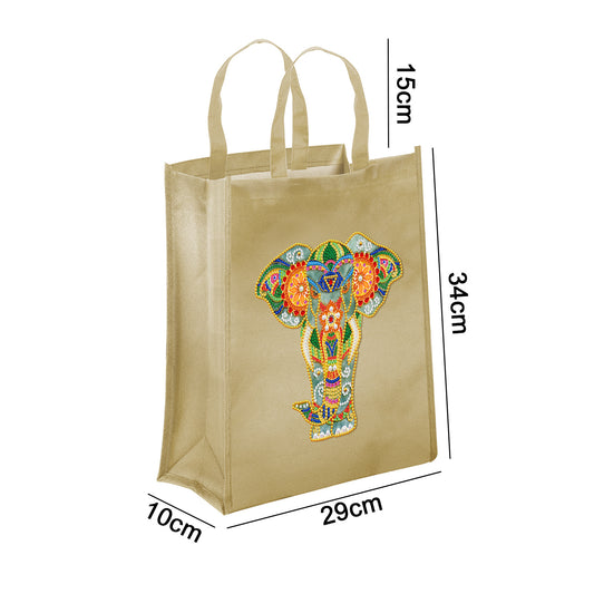 Diy Point Drill 5D Animal Flower Oxford Tote Bag - Congratulations You Are an Inventor -Gifts and Swag