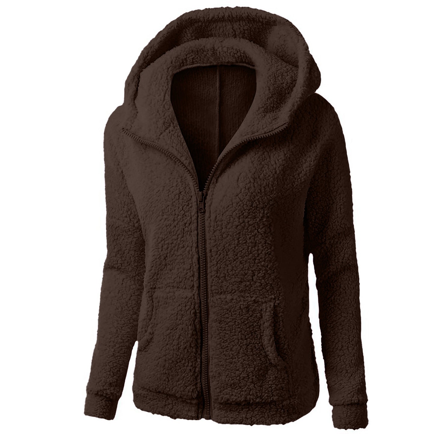 Fashion Zipper Hooded Fleece Shirt Sweater For Women - Congratulations You Are an Inventor -Gifts and Swag