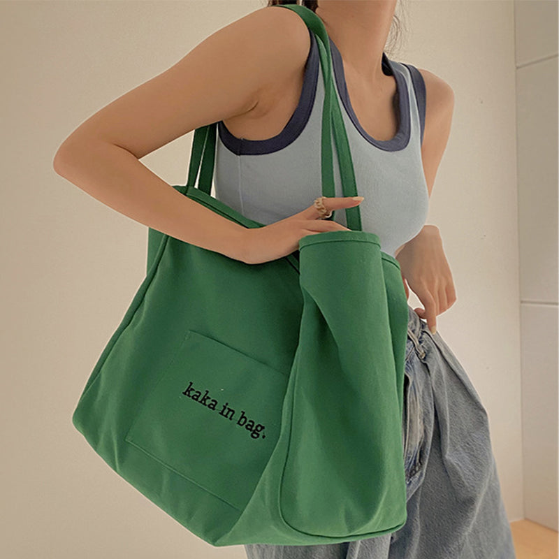 Ins Large Capacity Bag Shopping Bag Fashion Totes Versatile Shoulder Bag - Congratulations You Are an Inventor -Gifts and Swag