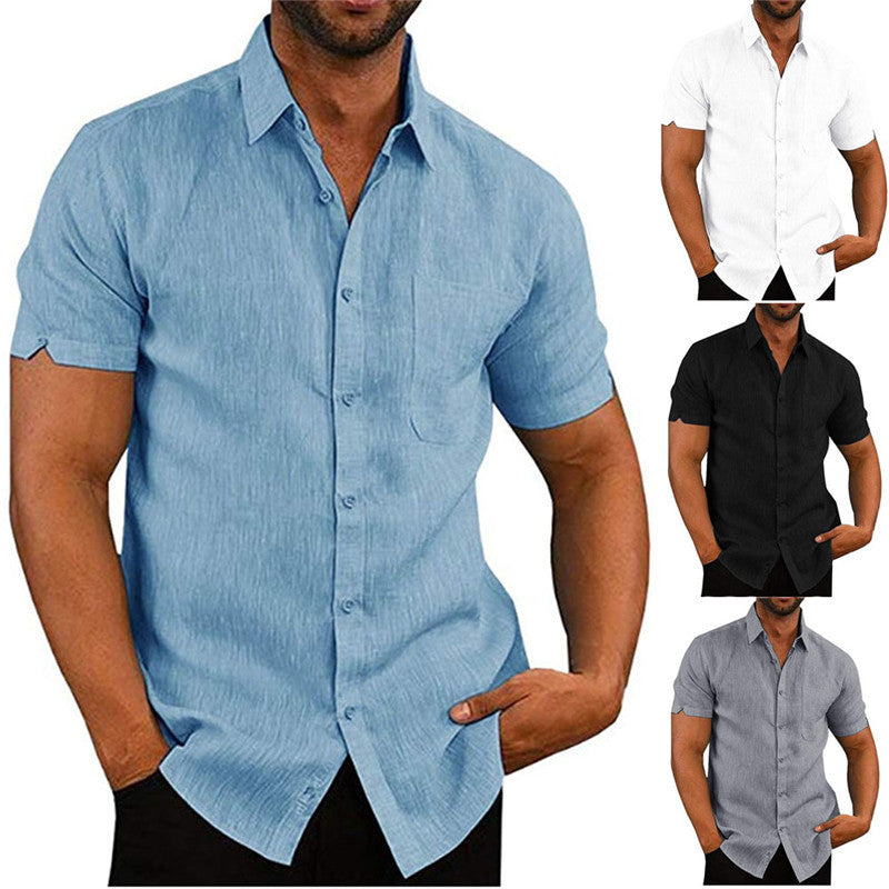 Men Short Sleeve Summer Solid Shirt - Congratulations You Are an Inventor -Gifts and Swag